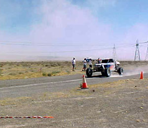 Kleine 110 on the first lap